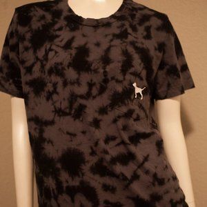 PINK Victoria's Secret Tye Dye Campus Shirt
